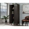 Sauder 2-Door Storage Cabinet Bw , Hidden storage behind doors for discreet organization 433283